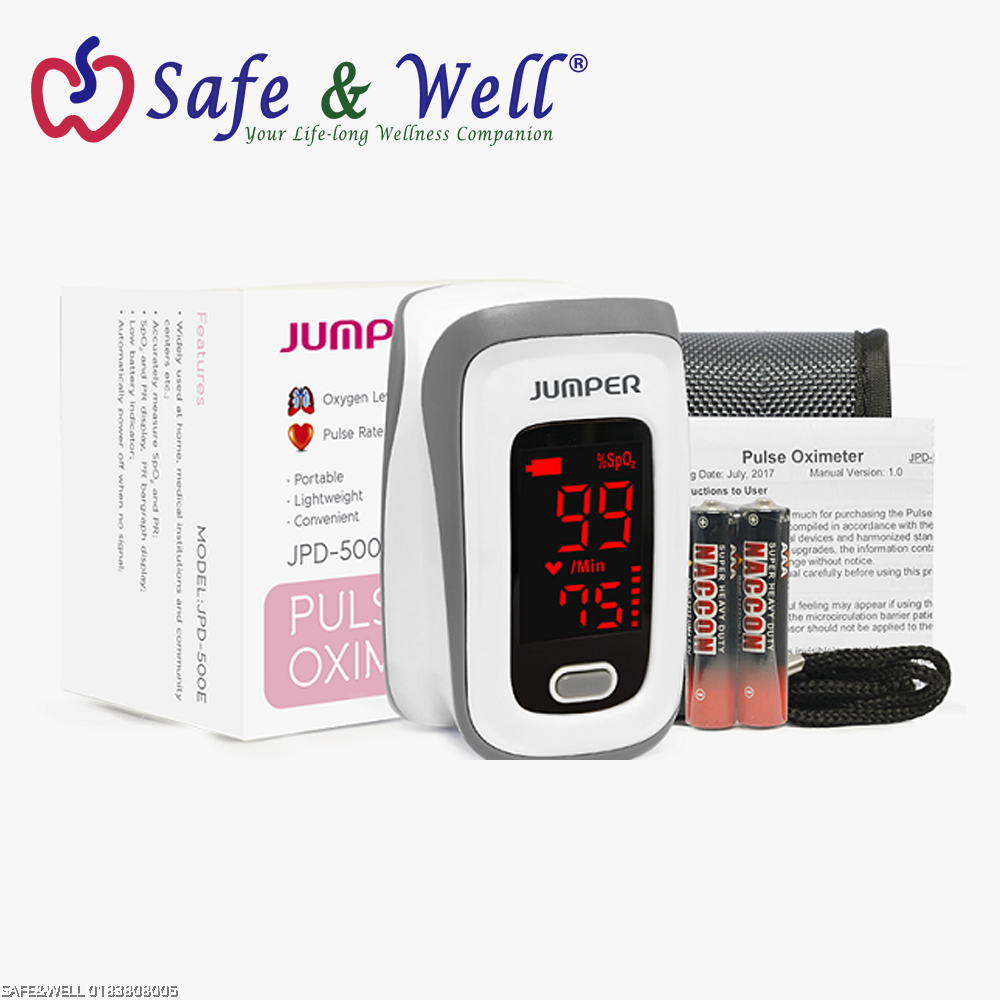 JUMPER FINGERTIP PULSE OXIMETER (500E)