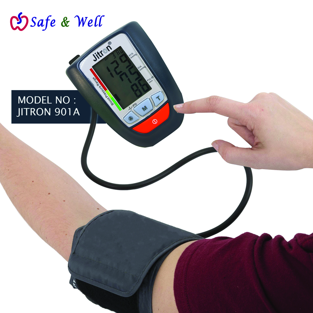 JITRON DIGITAL ARM BLOOD PRESSURE MONITOR IPD (PENGUKUR TEKANAN