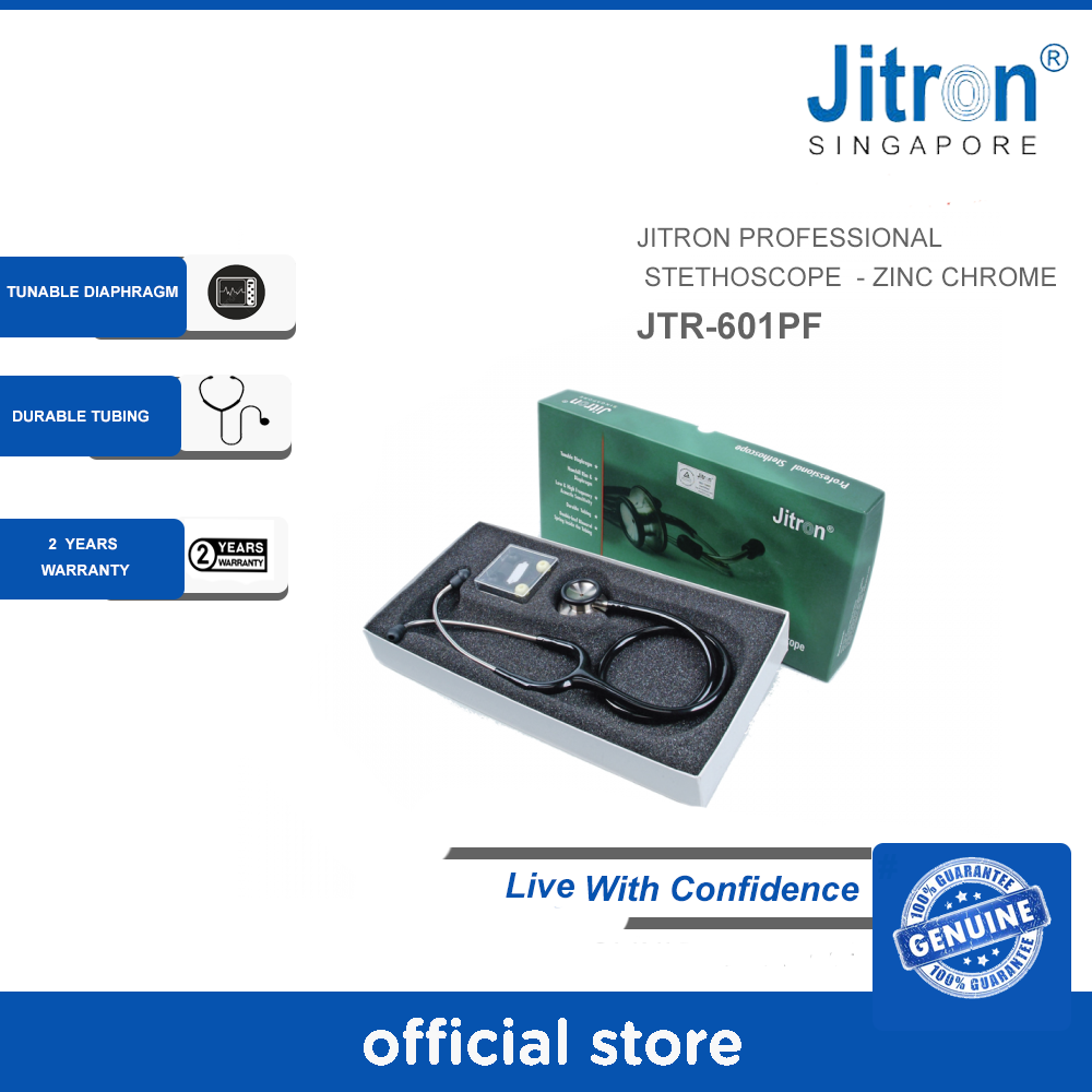 JITRON PROFESSIONAL STETHOSCOPE ZINC CHROME (STETHOSCOPE SALUTAN