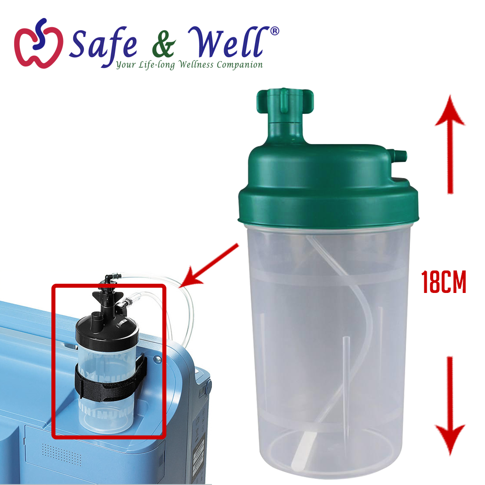 HUMIDIFIER BOTTLE FOR OXYGEN CONCENTRATOR/CYLINDER